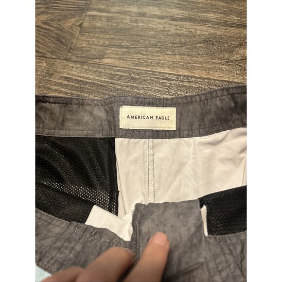 American Eagle Boardshorts Men’s Small Grey swim Trunks - Picture 4 of 7